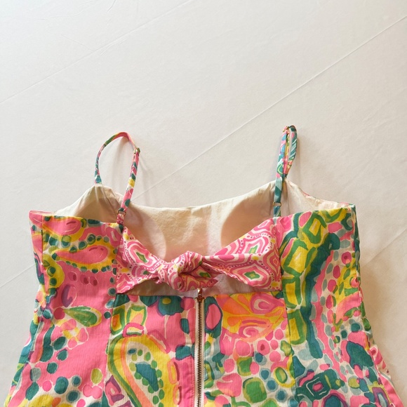 Lilly Pulitzer Shelli Dress Multi/Come Out Of Your Shell  Sz14 - Picture 15 of 16